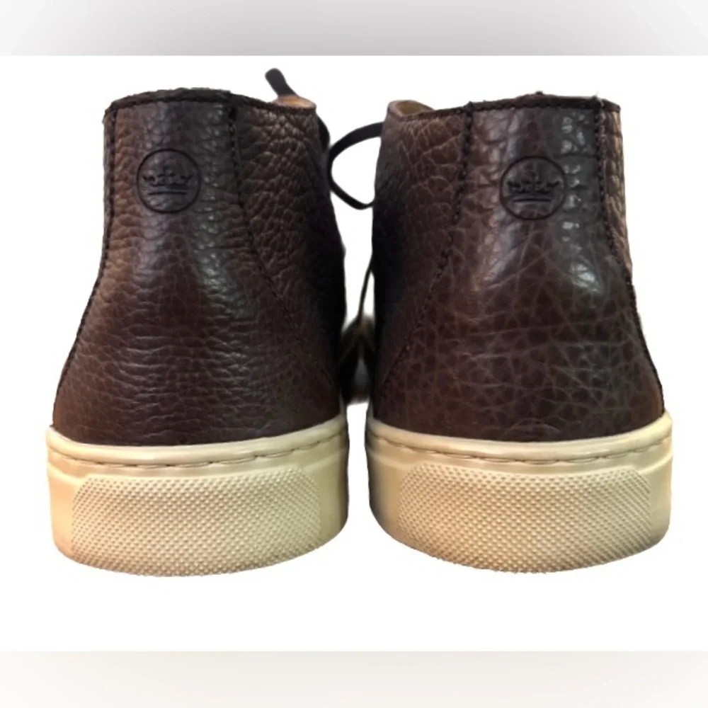 Peter Millar Leather Chukka Sneakers lace up ankl boots MN 9.5 preppy old money